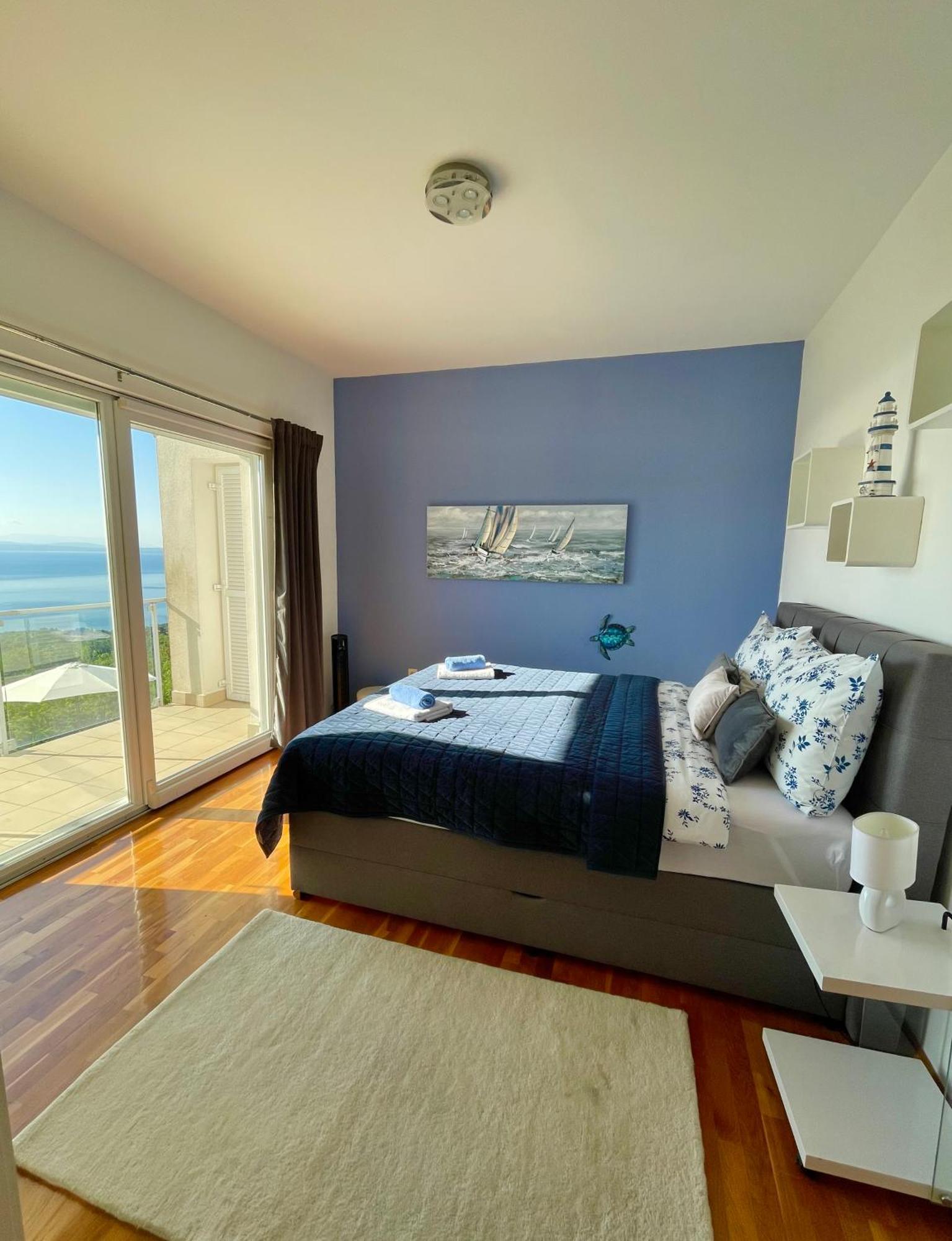 Luxury Villa Eternity - Marvelous Sea View - Box Spring Beds - Opatija-Poljane المظهر الخارجي الصورة